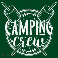 Camping Crew Womens T-Shirt