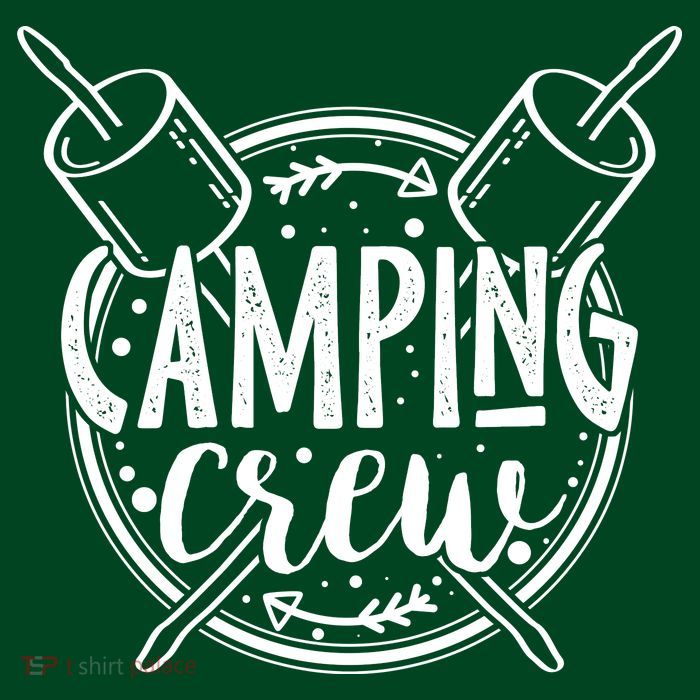 Camping Crew Womens T-Shirt