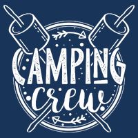 Camping Crew Infant Baby Jersey Bodysuit