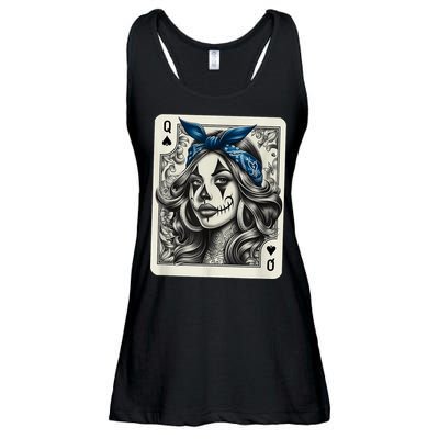 Chicana Chicano Camisa Cute Chicano Tattoo Art Clown Ladies Essential Flowy Tank