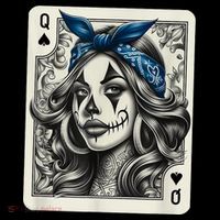 Chicana Chicano Camisa Cute Chicano Tattoo Art Clown Premium T-Shirt