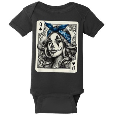 Chicana Chicano Camisa Cute Chicano Tattoo Art Clown Baby Bodysuit