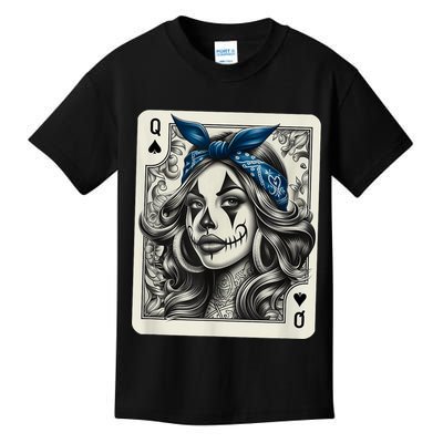 Chicana Chicano Camisa Cute Chicano Tattoo Art Clown Kids T-Shirt