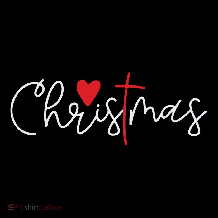 Cross Christmas Cute Xmas Pajama Christian Jesus Faith Tall T-Shirt