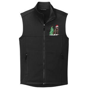 Cane Corso Christmas Tree Lights Santa Dog Xmas Funny Gift Boys Gift Collective Smooth Fleece Vest