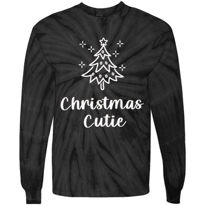 Christmas Cutie Tie-Dye Long Sleeve Shirt