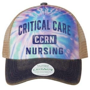 Ccrn Critical Care Nurse Icu Intensive Care Nursing Legacy Tie Dye Trucker Hat