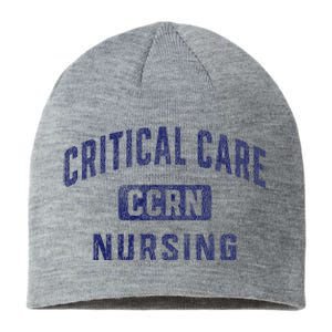 Ccrn Critical Care Nurse Icu Intensive Care Nursing Sustainable Beanie