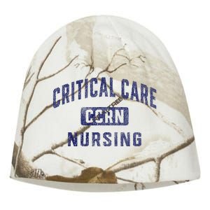 Ccrn Critical Care Nurse Icu Intensive Care Nursing Kati - Camo Knit Beanie