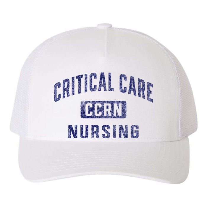 Ccrn Critical Care Nurse Icu Intensive Care Nursing Yupoong Adult 5-Panel Trucker Hat