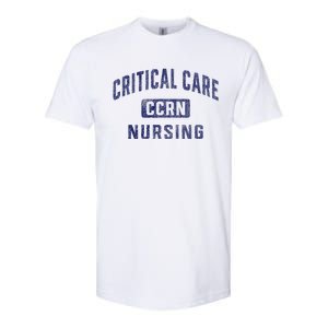 Ccrn Critical Care Nurse Icu Intensive Care Nursing Softstyle CVC T-Shirt