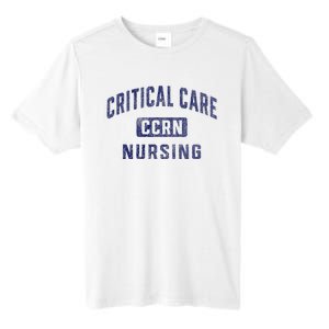 Ccrn Critical Care Nurse Icu Intensive Care Nursing Tall Fusion ChromaSoft Performance T-Shirt