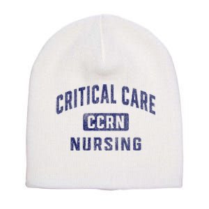 Ccrn Critical Care Nurse Icu Intensive Care Nursing Short Acrylic Beanie