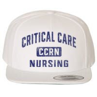 Ccrn Critical Care Nurse Icu Intensive Care Nursing Wool Snapback Cap