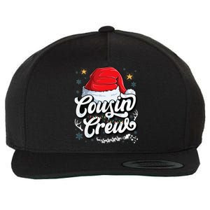 Christmas Cousin Crew Santa Hat  Wo Kid Wool Snapback Cap