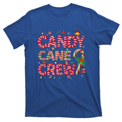 Candy Cane Crew Funny Christmas Candy Lover Xmas Pajamas T-Shirt