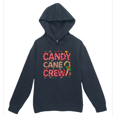 Candy Cane Crew Funny Christmas Candy Lover Xmas Pajamas Urban Pullover Hoodie