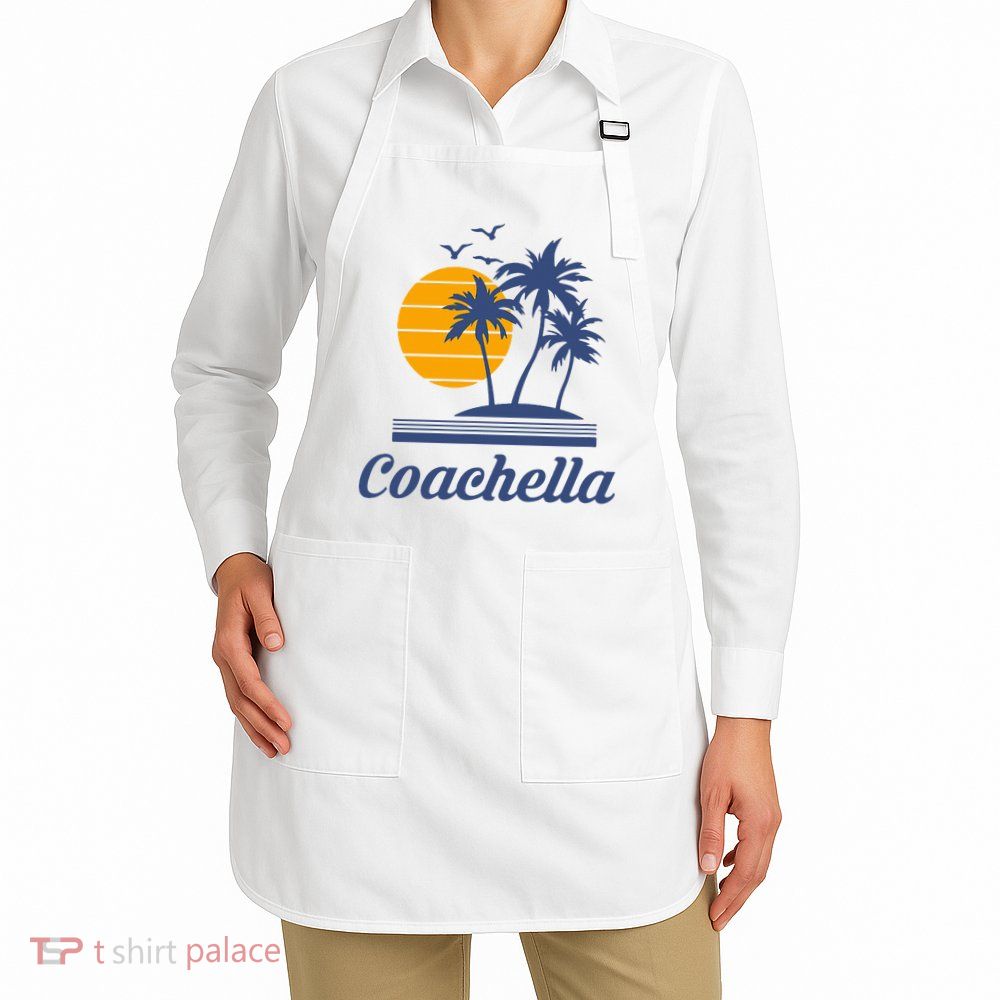 C.O.A.C.H.E.L.L.A California Ca City Beach Tourist Apron