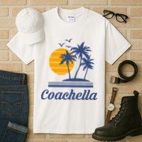 C.O.A.C.H.E.L.L.A California Ca City Beach Tourist Tall T-Shirt