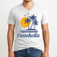 C.O.A.C.H.E.L.L.A California Ca City Beach Tourist V-Neck T-Shirt