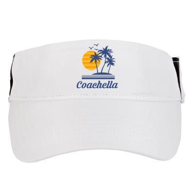 C.O.A.C.H.E.L.L.A California Ca City Beach Tourist Adult Drive Performance Visor