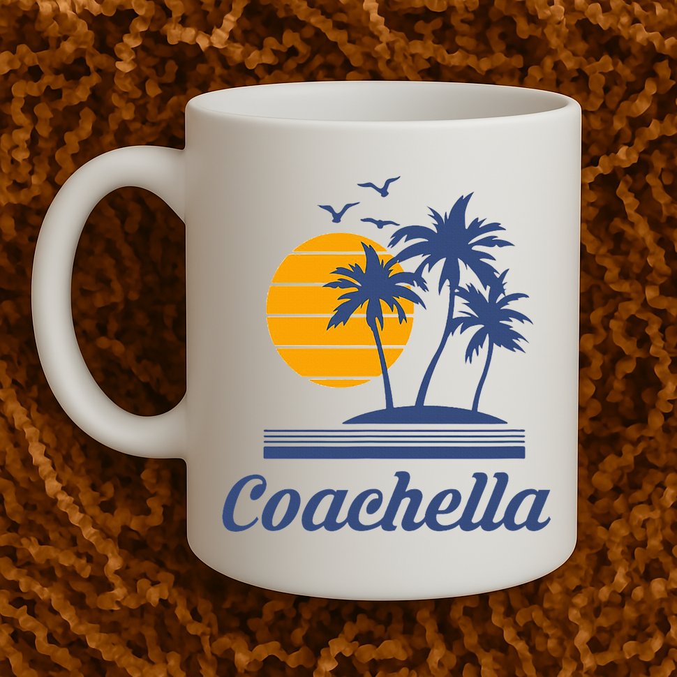 C.O.A.C.H.E.L.L.A California Ca City Beach Tourist Mug