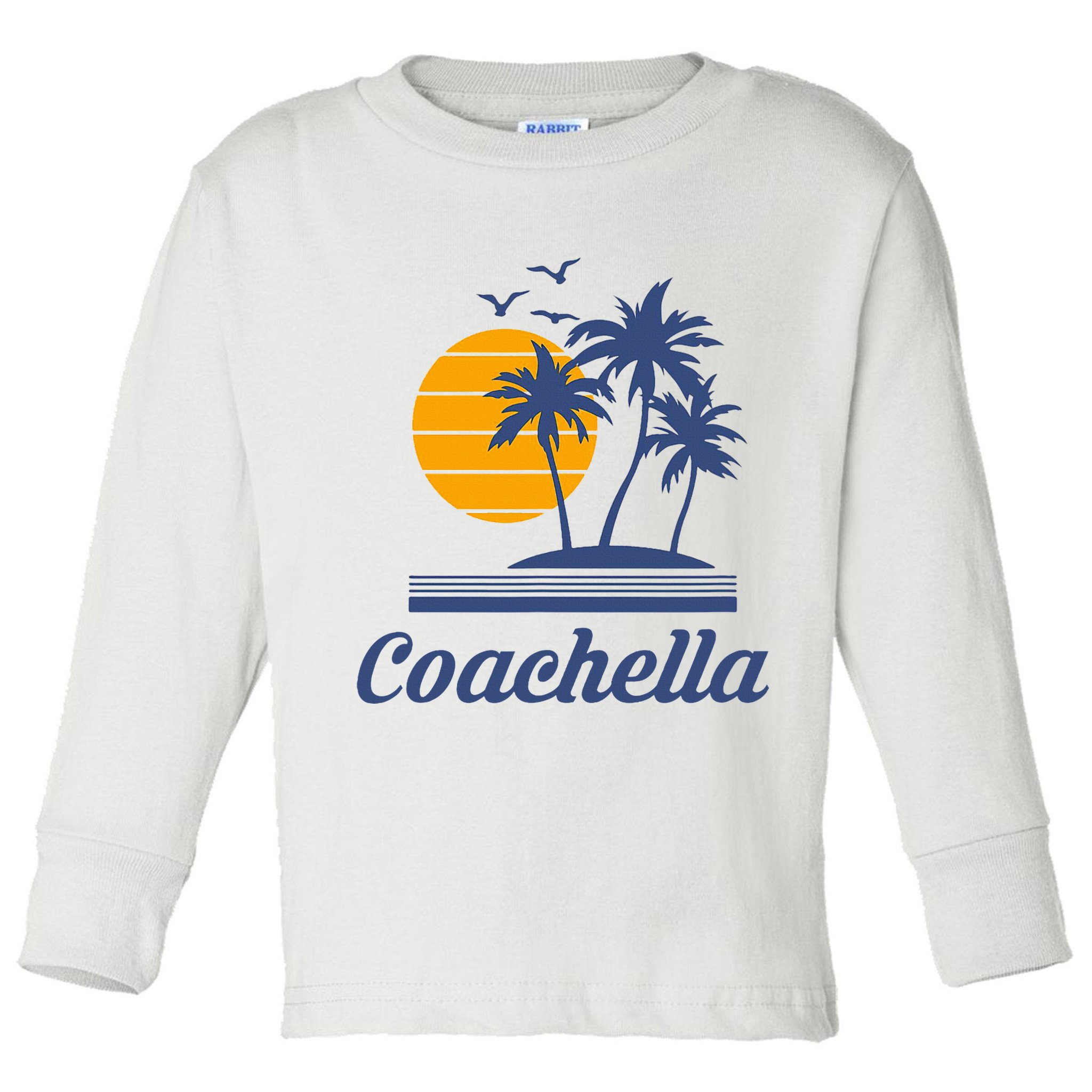 C.O.A.C.H.E.L.L.A California Ca City Beach Tourist Toddler Long Sleeve Shirt