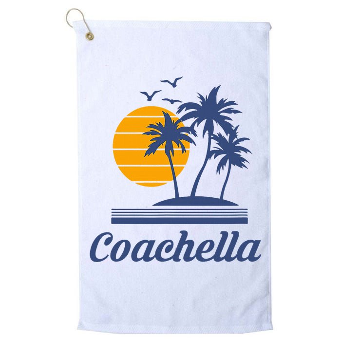 C.O.A.C.H.E.L.L.A California Ca City Beach Tourist Golf Towel
