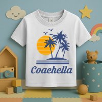 C.O.A.C.H.E.L.L.A California Ca City Beach Tourist Toddler T-Shirt