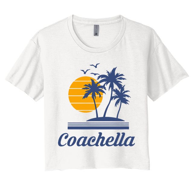C.O.A.C.H.E.L.L.A California Ca City Beach Tourist Crop Top