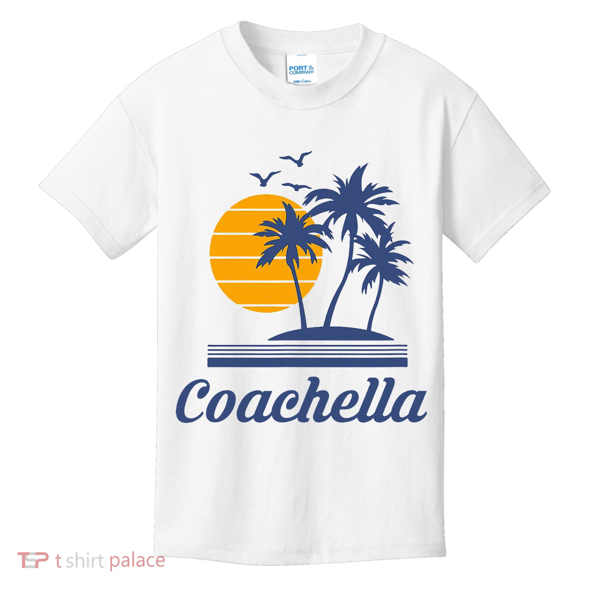 C.O.A.C.H.E.L.L.A California Ca City Beach Tourist Kids T-Shirt