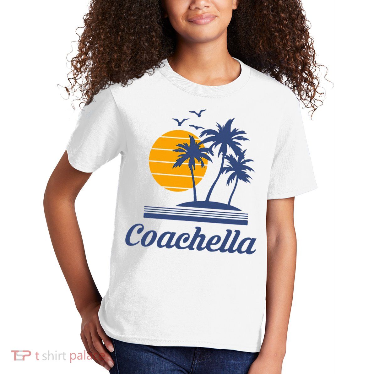 C.O.A.C.H.E.L.L.A California Ca City Beach Tourist Kids T-Shirt
