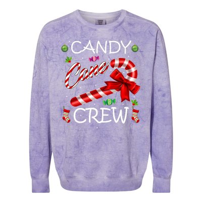 Candy Cane Crew Colorblast Crewneck Sweatshirt