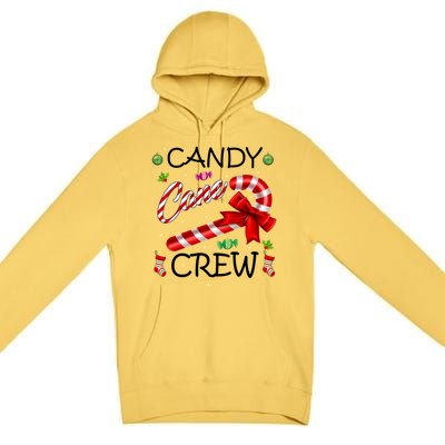 Candy Cane Crew Premium Pullover Hoodie