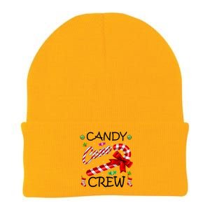 Candy Cane Crew Knit Cap Winter Beanie