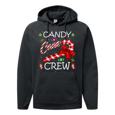 Candy Cane Crew Performance Fleece Hoodie