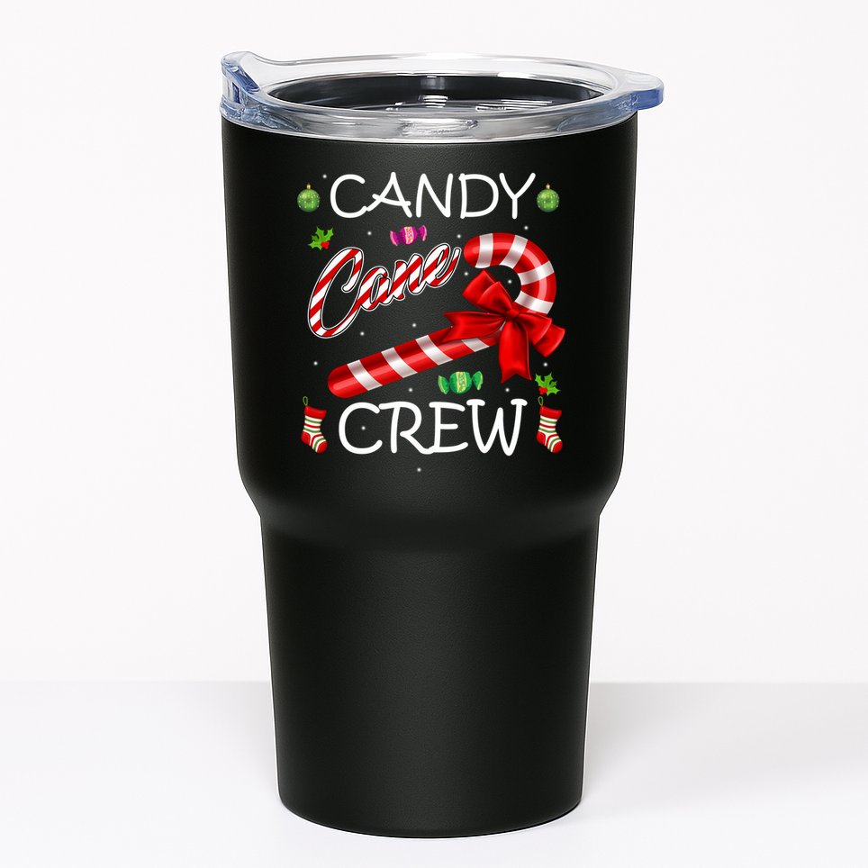 Candy Cane Crew Tumbler