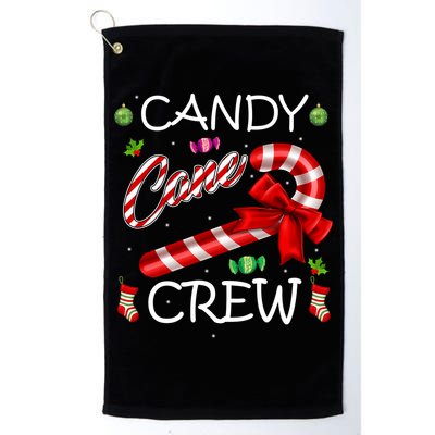 Candy Cane Crew Golf Towel