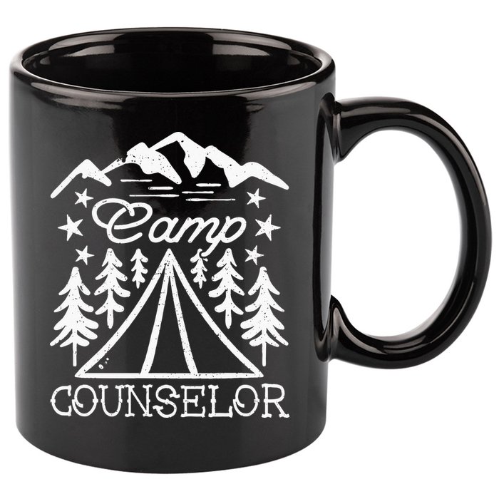 Camp Counselor 11oz C Handle Ceramic Mug