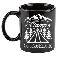 Camp Counselor 11oz C Handle Ceramic Mug
