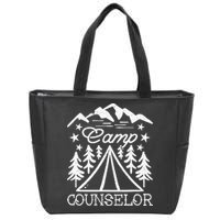 Camp Counselor Zip Tote Bag