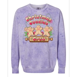 Christmas Cookies Crew Baking Season Meaningful Gift Colorblast Crewneck Sweatshirt