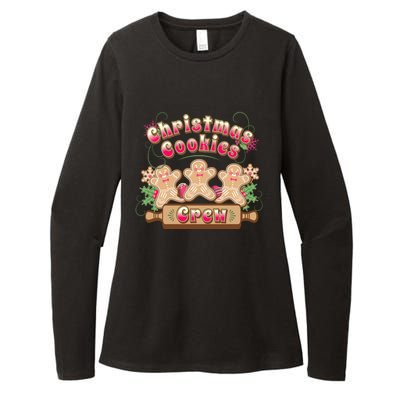 Christmas Cookies Crew Baking Season Meaningful Gift Womens CVC Long Sleeve Shirt