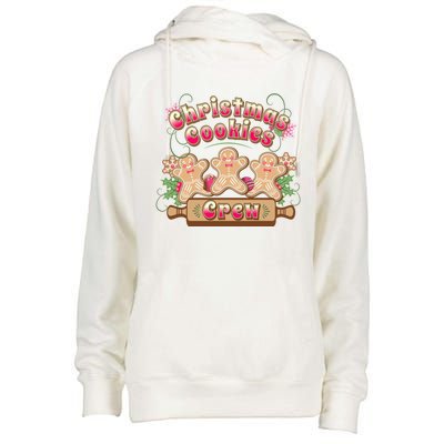 Christmas Cookies Crew Baking Season Meaningful Gift Womens Funnel Neck Pullover Hood