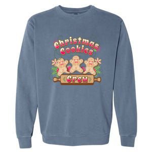 Christmas Cookies Crew Baking Season Meaningful Gift Garment-Dyed Sweatshirt