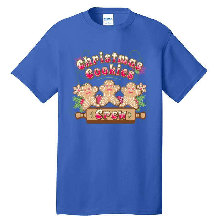 Christmas Cookies Crew Baking Season Meaningful Gift Tall T-Shirt