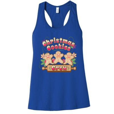 Christmas Cookies Crew Baking Season Meaningful Gift Women's Racerback Tank