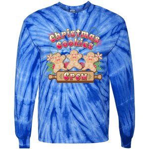 Christmas Cookies Crew Baking Season Meaningful Gift Tie-Dye Long Sleeve Shirt