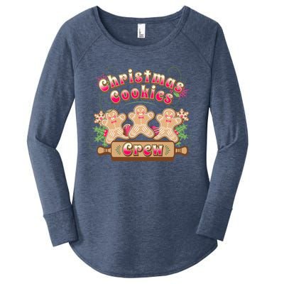 Christmas Cookies Crew Baking Season Meaningful Gift Women's Perfect Tri Tunic Long Sleeve Shirt