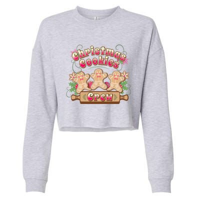 Christmas Cookies Crew Baking Season Meaningful Gift Cropped Pullover Crew